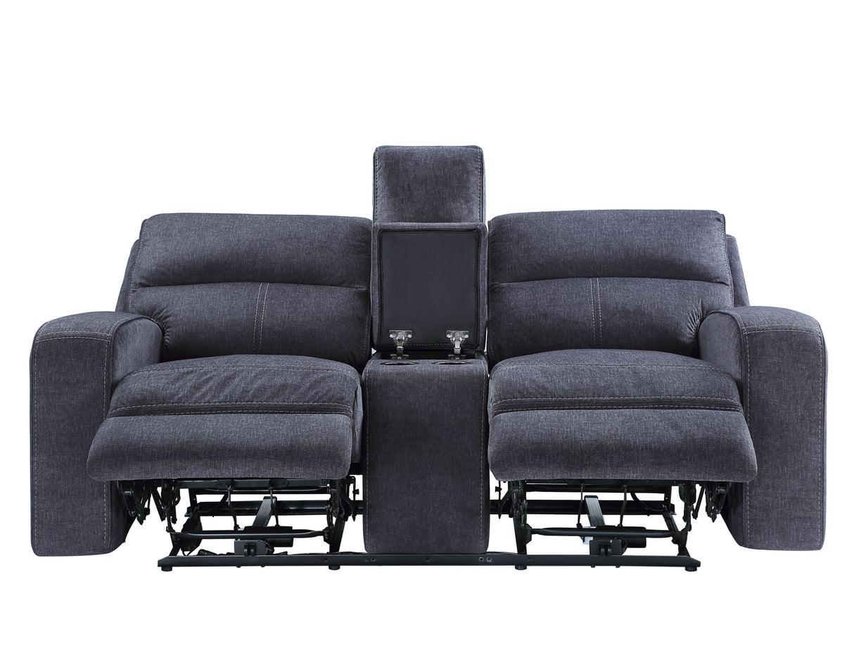 Lovell Power Console Loveseat from Steve Silver - Luna Furniture