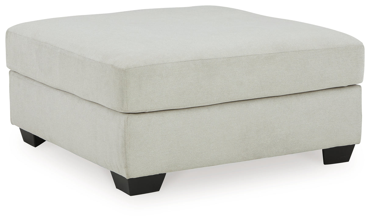 Lowder 5-Piece Sectional with Ottoman in Stone - PKG012994