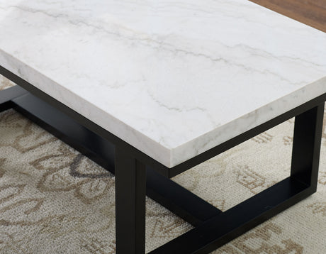 Lucca 3-Piece Marble Top Set(Cocktail & 2 End Tables) from Steve Silver - Luna Furniture