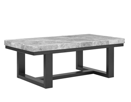 Lucca Gray Marble Cocktail Table from Steve Silver - Luna Furniture