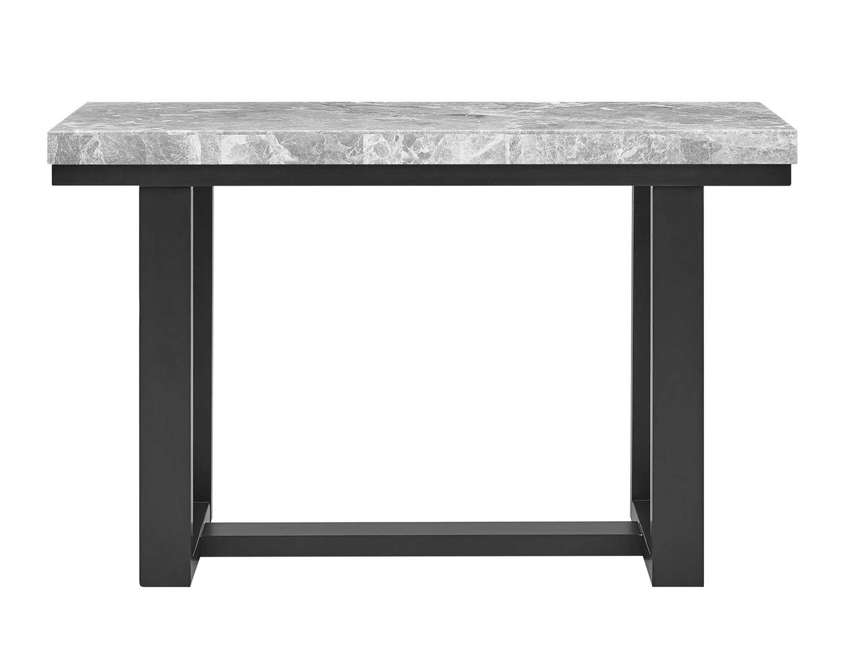 Lucca Gray Marble Sofa Table from Steve Silver - Luna Furniture