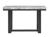 Lucca Gray Marble Sofa Table from Steve Silver - Luna Furniture