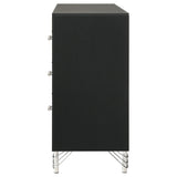 Lucia 6-drawer Dresser Cabinet Black from Coaster - Luna Furniture