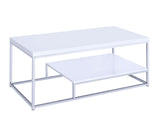 Lucia White 3-Piece Set(Cocktail & 2 End Tables) from Steve Silver - Luna Furniture