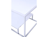 Lucia White 3-Piece Set(Cocktail & 2 End Tables) from Steve Silver - Luna Furniture