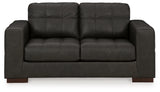 Luigi Sofa, Loveseat, Chair and Ottoman in Thunder - PKG015460