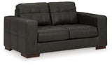 Luigi Sofa, Loveseat, Chair and Ottoman in Thunder - PKG015460