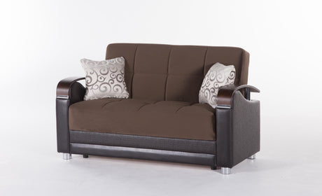 Luna Love Seat (Naomi Brown) 2 Pieces - 10-LUN-20220-02-0