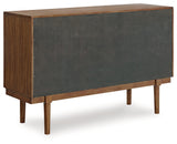 Lyncott Brown Dining Server - D615-60