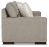 Maggie Sofa, Loveseat, Chair and Ottoman in Flax - PKG015068