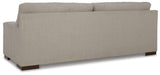 Maggie Sofa, Loveseat, Chair and Ottoman in Flax - PKG015068