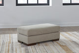 Maggie Sofa, Loveseat, Chair and Ottoman in Flax - PKG015068