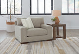 Maggie Sofa, Loveseat, Chair and Ottoman in Flax - PKG015068