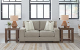 Maggie Sofa, Loveseat, Chair and Ottoman in Flax - PKG015068