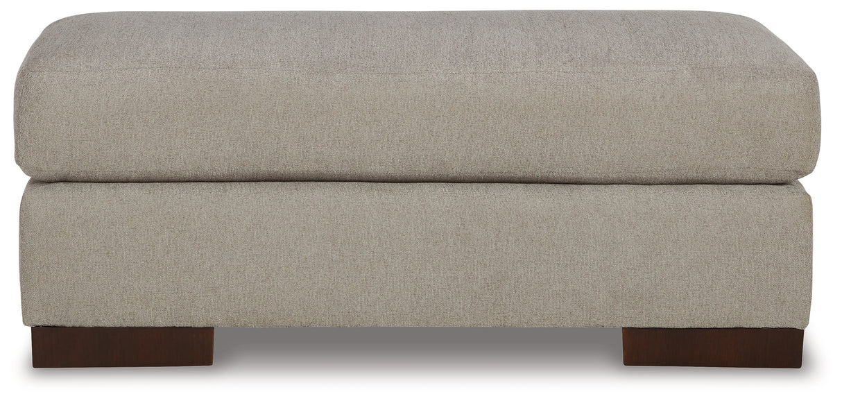 Maggie Sofa, Loveseat, Chair and Ottoman in Flax - PKG015068