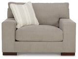 Maggie Sofa, Loveseat, Chair and Ottoman in Flax - PKG015068