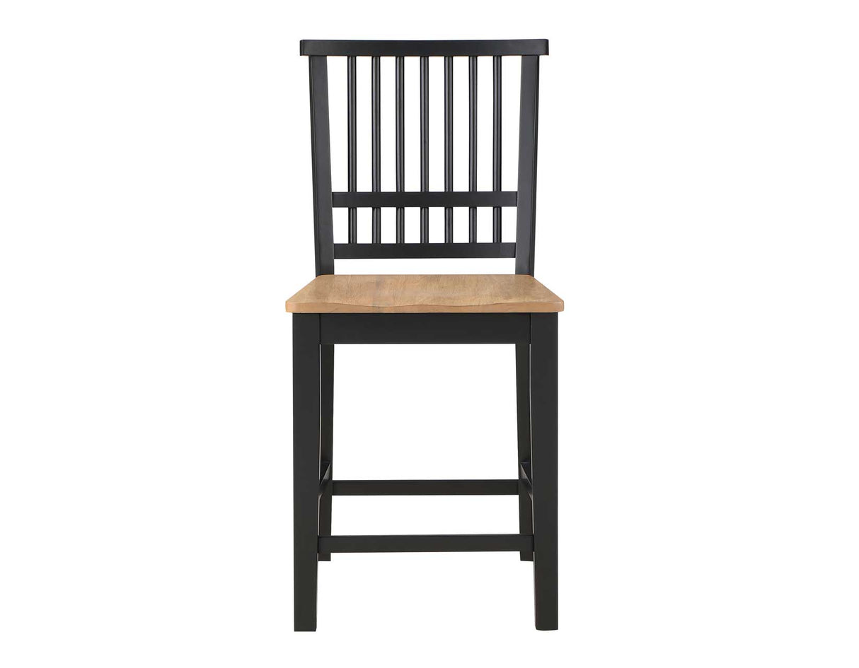 Magnolia 24-inch Height Two-Tone Counter Stool from Steve Silver - Luna Furniture