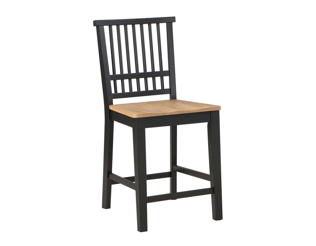 Magnolia 24-inch Height Two-Tone Counter Stool from Steve Silver - Luna Furniture