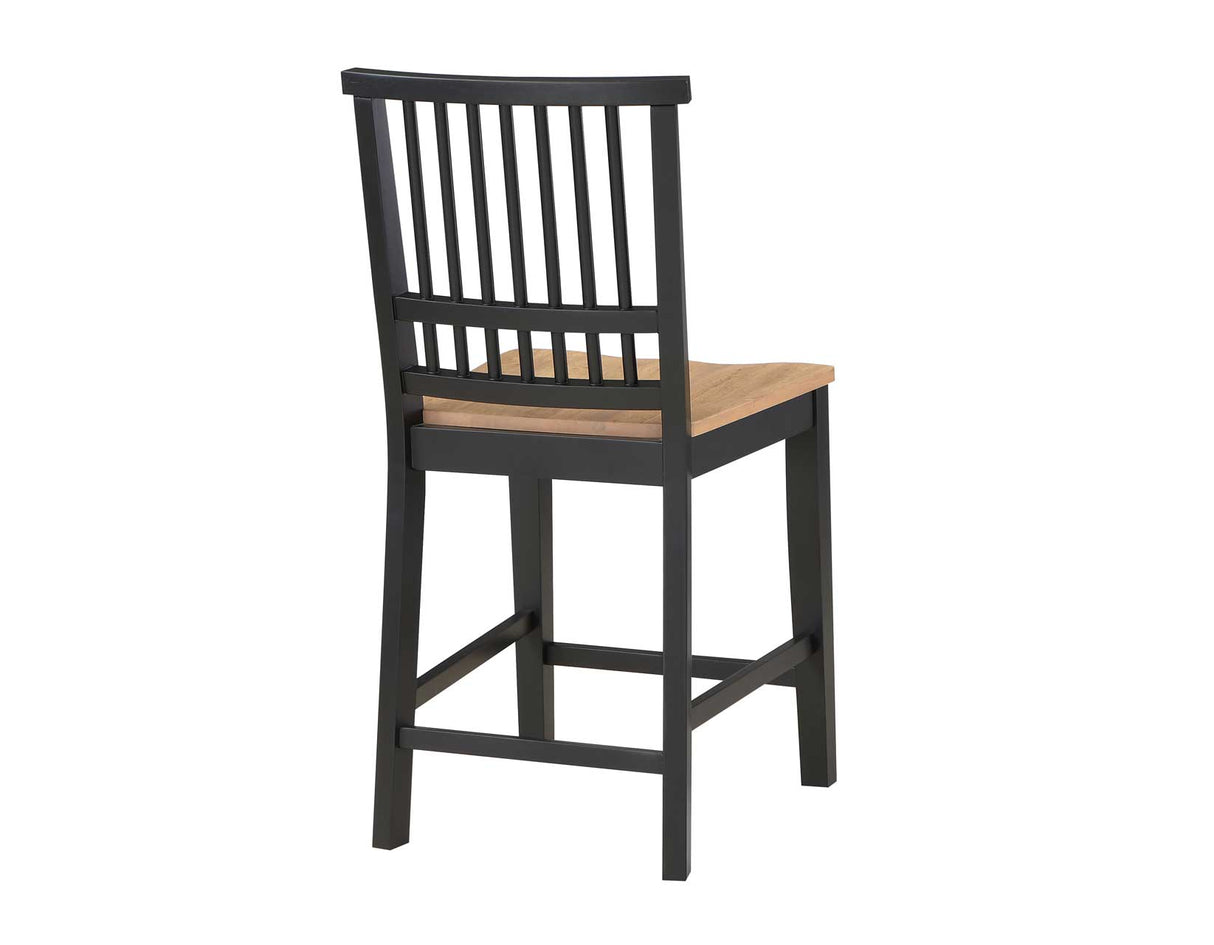 Magnolia 24-inch Height Two-Tone Counter Stool from Steve Silver - Luna Furniture