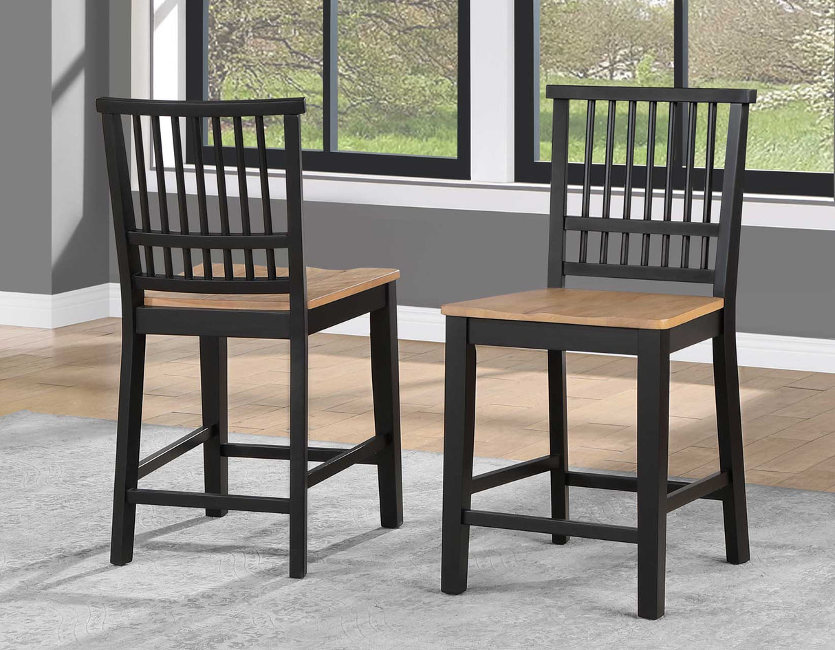 Magnolia 5-Piece 80-96-inch Counter Height Dining Set(Table & 4 Counter Chairs) from Steve Silver - Luna Furniture