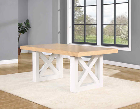 Magnolia 72-108-inch Table - SET | MM500TT | MM500TB