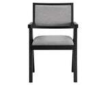 Magnolia Arm Chair, Black from Steve Silver - Luna Furniture