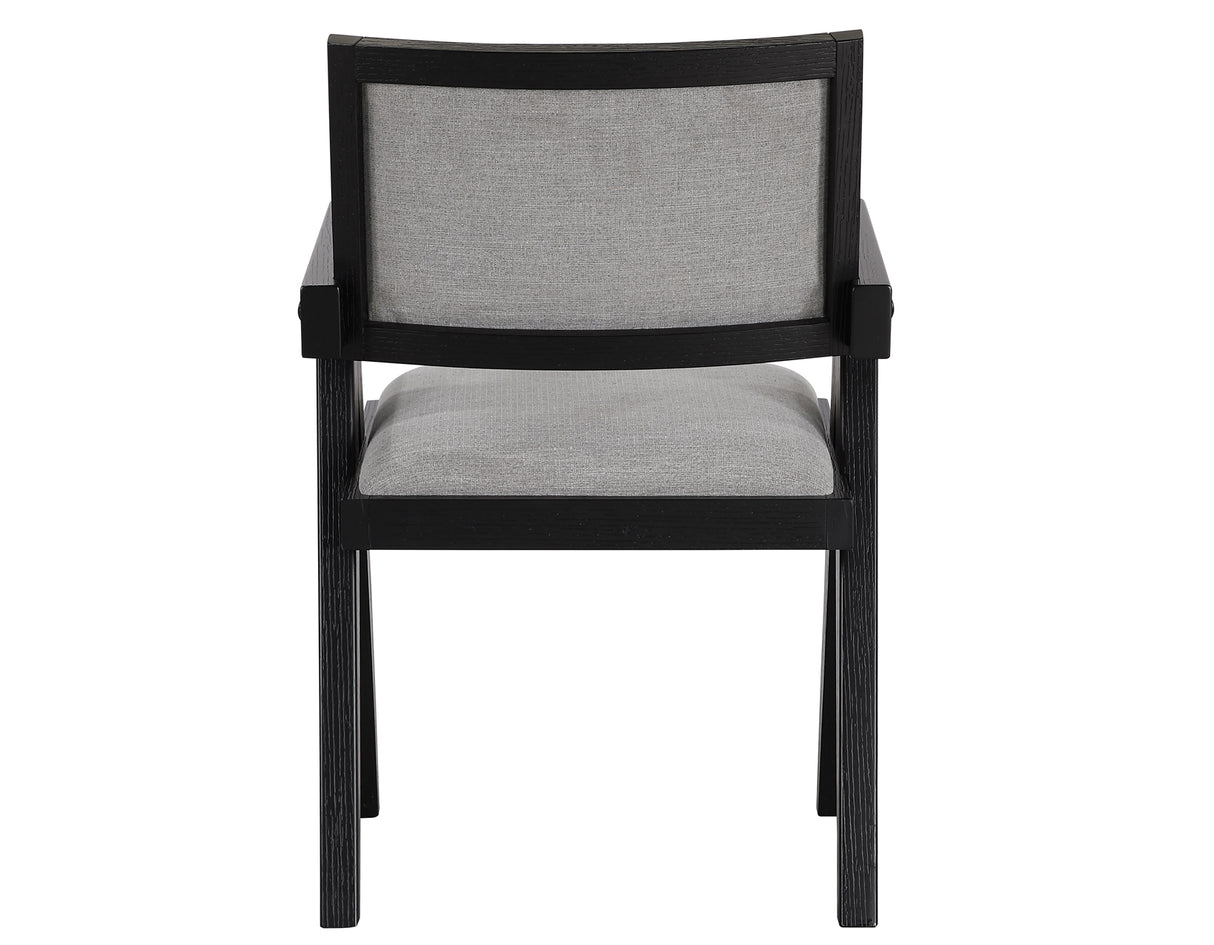 Magnolia Arm Chair, Black from Steve Silver - Luna Furniture