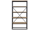 Magnolia Black Bookcase from Steve Silver - Luna Furniture