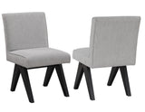 Magnolia Side Chair, Black from Steve Silver - Luna Furniture