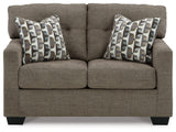 Mahoney Sofa and Loveseat in Chocolate - PKG015011