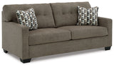 Mahoney Sofa and Loveseat in Chocolate - PKG015011