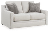 Maitelynn Sofa, Loveseat, Chair and Ottoman in Chalk - PKG015433