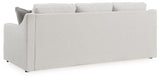 Maitelynn Sofa, Loveseat, Chair and Ottoman in Chalk - PKG015433