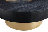 Makai Coffee Table in Black from Meridian - Luna Furniture