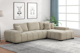 Manhattan Beige Sectional from Happy Homes - Luna Furniture