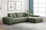 Manhattan Green/Olive Sectional from Happy Homes - Luna Furniture