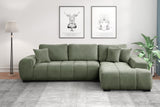 Manhattan Green/Olive Sectional from Happy Homes - Luna Furniture