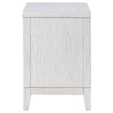 Marielle 2-drawer Nightstand Bedside Table Distressed White from Coaster - Luna Furniture