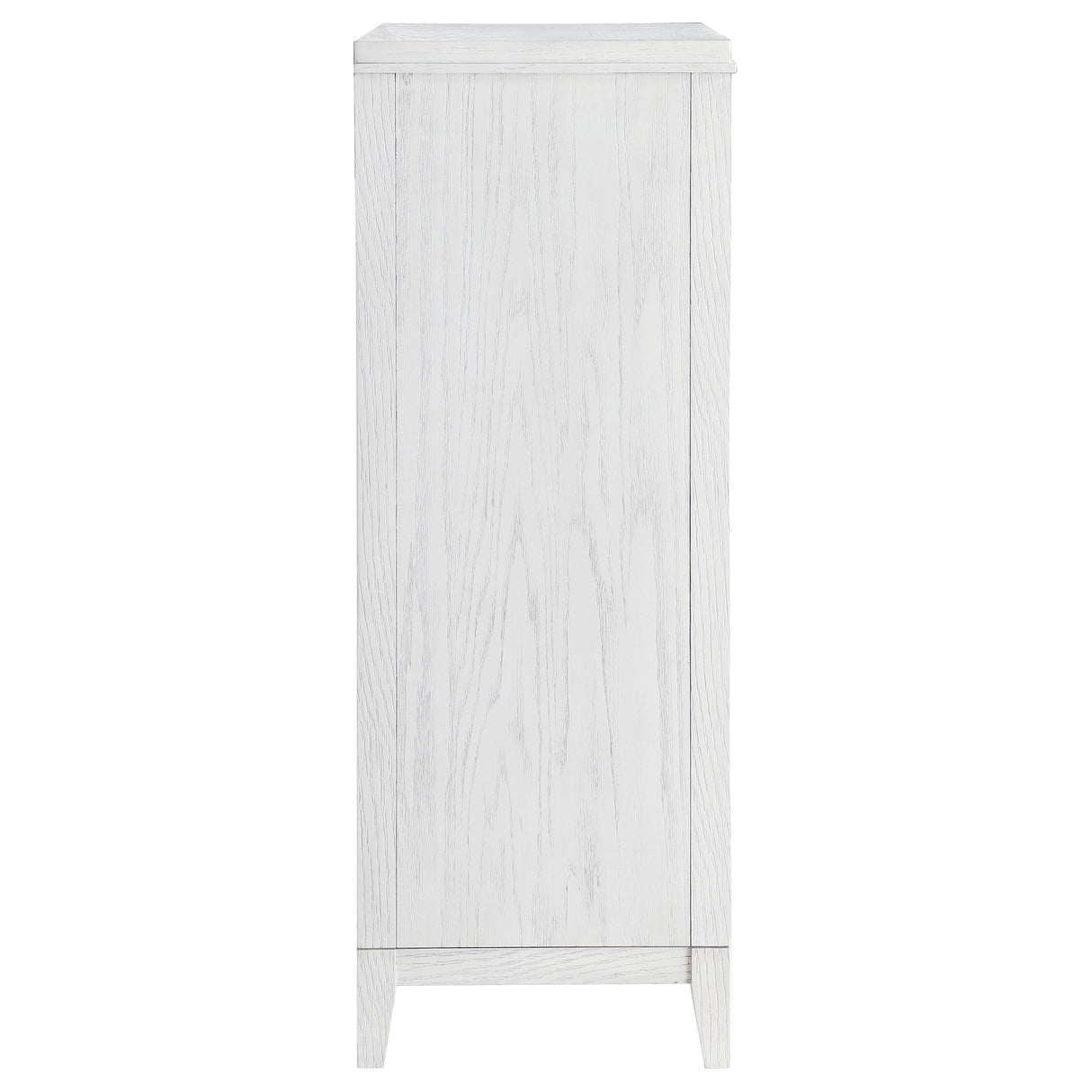 Marielle 5-drawer Bedroom Chest Distressed White from Coaster - Luna Furniture