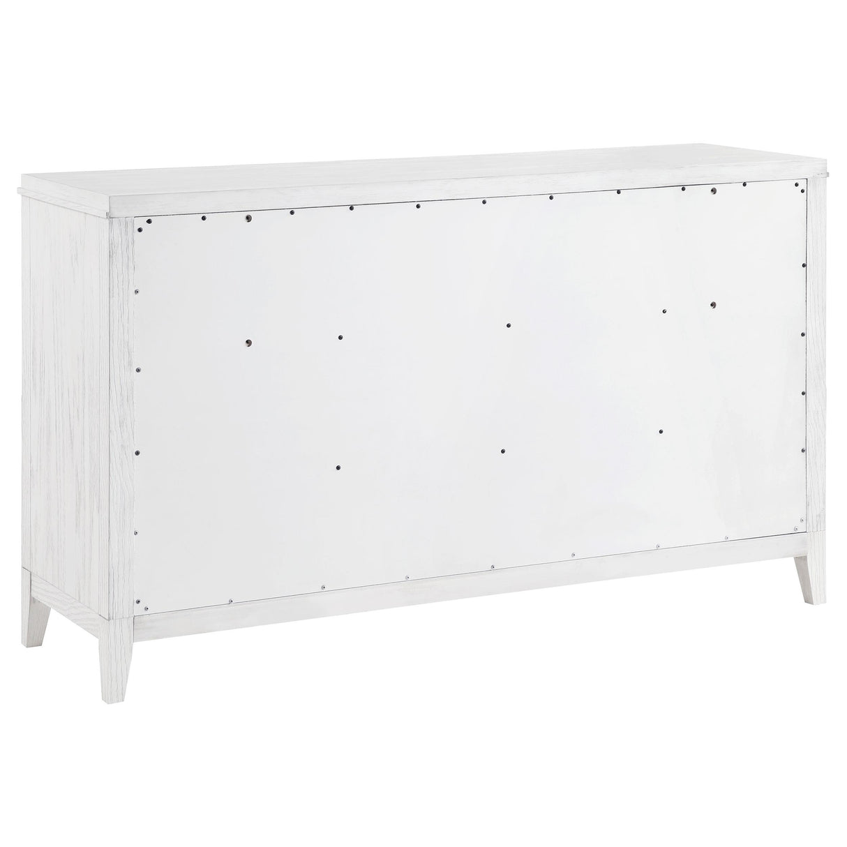 Marielle 6-drawer Bedroom Dresser Distressed White from Coaster - Luna Furniture