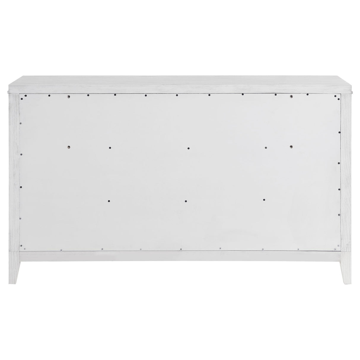 Marielle 6-drawer Bedroom Dresser Distressed White from Coaster - Luna Furniture