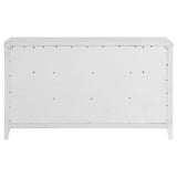 Marielle 6-drawer Bedroom Dresser Distressed White from Coaster - Luna Furniture