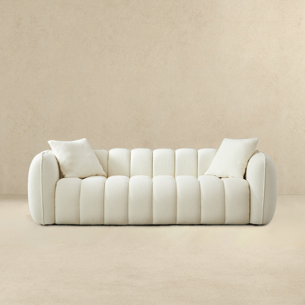 Marissa Sofa (Cream Boucle) - AFC02084 - 