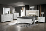 Marmore 2-drawer Nightstand Bedside Table White from Coaster - Luna Furniture