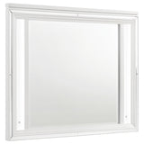 Marmore LED Dresser Mirror White from Coaster - Luna Furniture