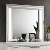 Marmore LED Dresser Mirror White from Coaster - Luna Furniture