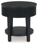 Marstream Black End Table from Ashley - Luna Furniture