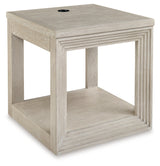 Marxhart Coffee Table with 2 End Tables in Bisque from Ashley - Luna Furniture