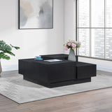 Mateo Coffee Table in Black from Meridian - Luna Furniture