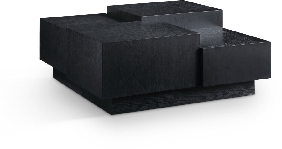 Mateo Coffee Table in Black from Meridian - Luna Furniture